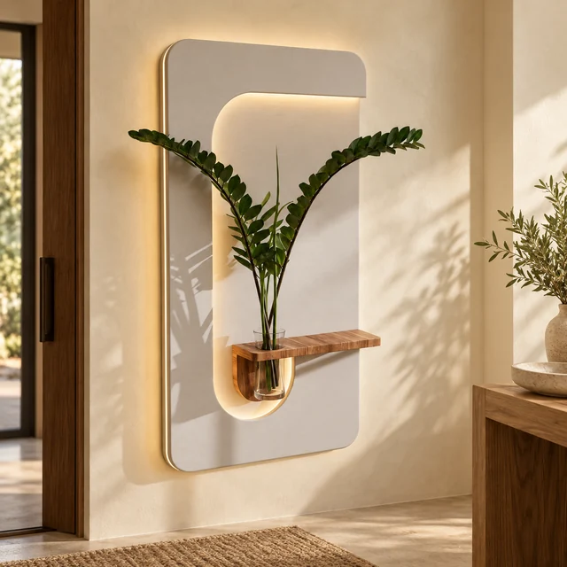 Dezayn Led Flower Frame LF-01 | Wall Light Decoration | Flower rack | Wall decor | lamp