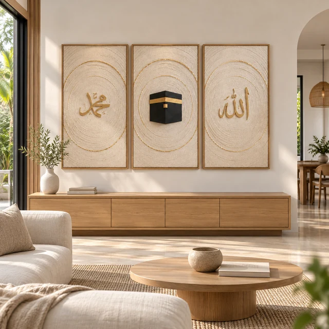 QALMY Exclusive™ | Tawaf Collection Islamic Wall Art